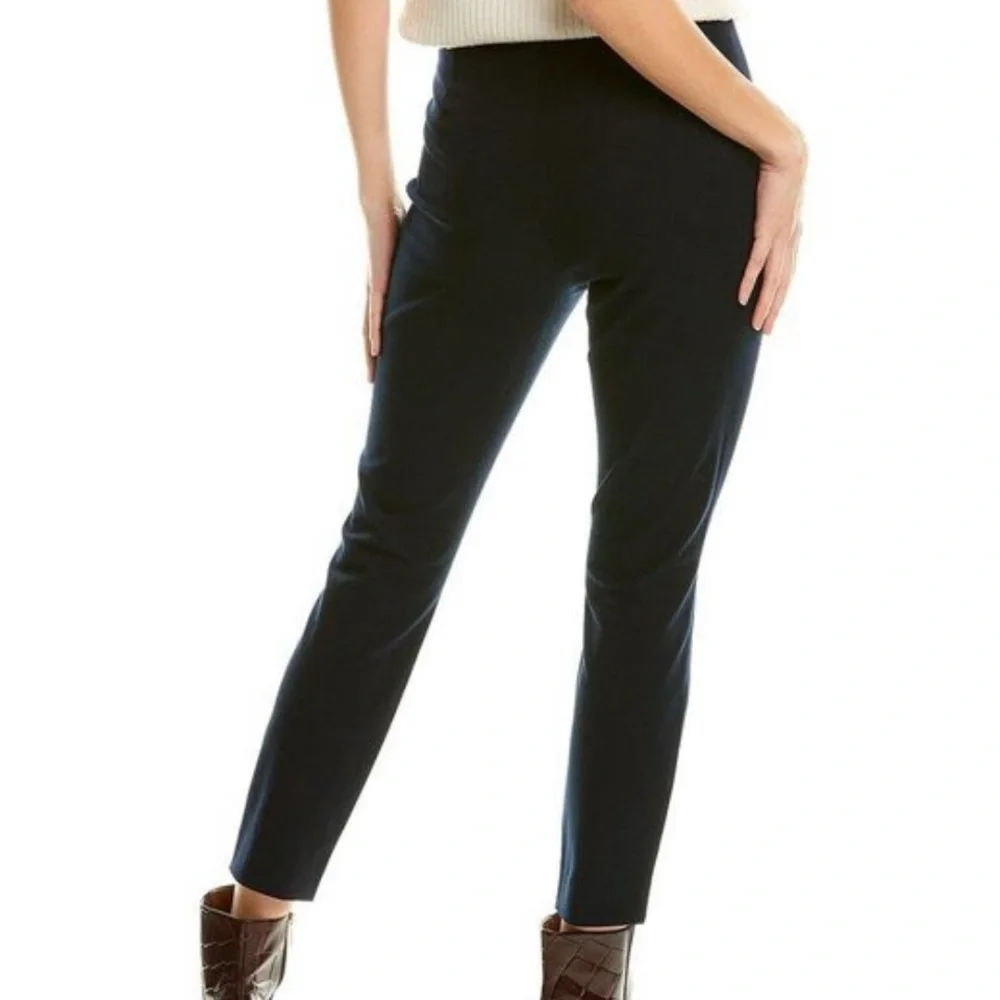 TED BAKER LONDON  Black Skinny Ankle Grazer Pants, black cropped